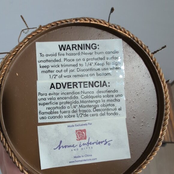 Home Interiors Metal Snowman Candle Lamp Winter Christmas - Picture 5 of 5